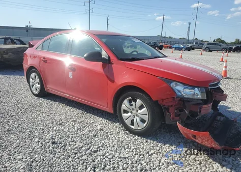 2014 Chevrolet Cruze Ls из США, поврежденный, VIN 1G1PA5SH3E7479579